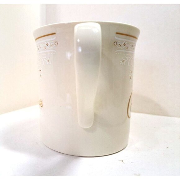Lenox Set of 2 Bone China Mugs "Congratulations" and "Celebrate" Made in USA - Picture 7 of 12